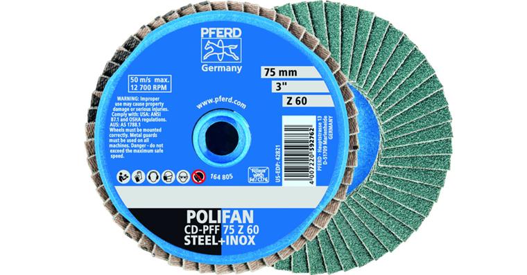 COMBIDISC sanding disc MINI-POLIFAN zirconia alumina dia. 50 mm G120