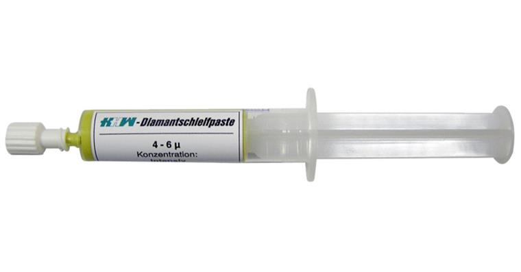 Diamant-Polierpaste Farbe gelb Inhalt 20 ml Körnung 4 - 6 µ