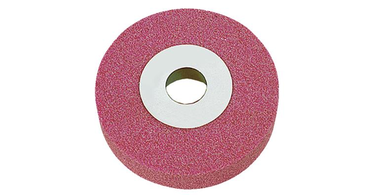 Schleifbockscheibe Edelkorund rosa Korn 60 Ø 300x40x76 mm