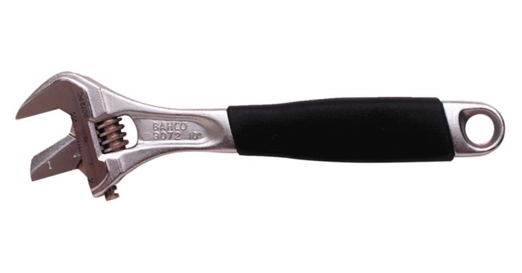 Adjustable wrench DIN 3117 clamping width 238.0 mm length 218 mm measuring scale