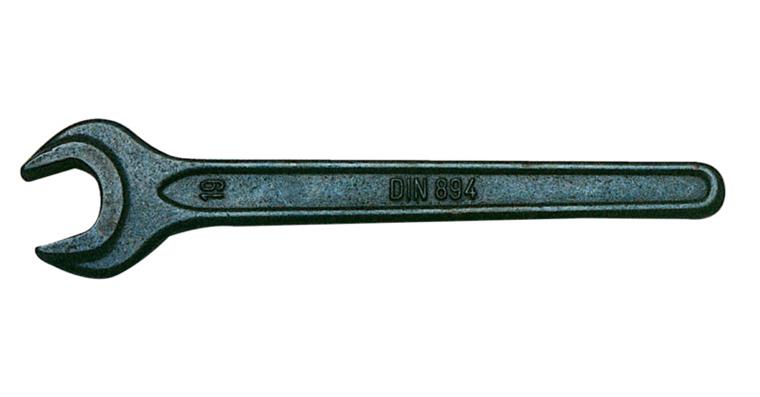 Einmaulschlüssel 15° DIN 894 Spezialstahl SW 21 mm