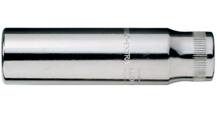 1/4 inch bi-hex socket long dynamic drive profile AF 7/32 inch