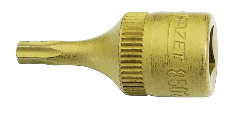 1/4 inch internal TX® screwdriver bit CVD-TiN-coated T 10