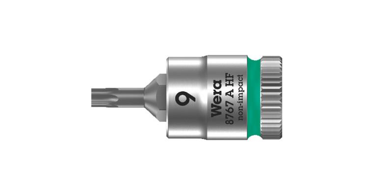 1/4 Zoll TORX®-Schraubendreher-Einsatz T 9 mit Haltefunktion