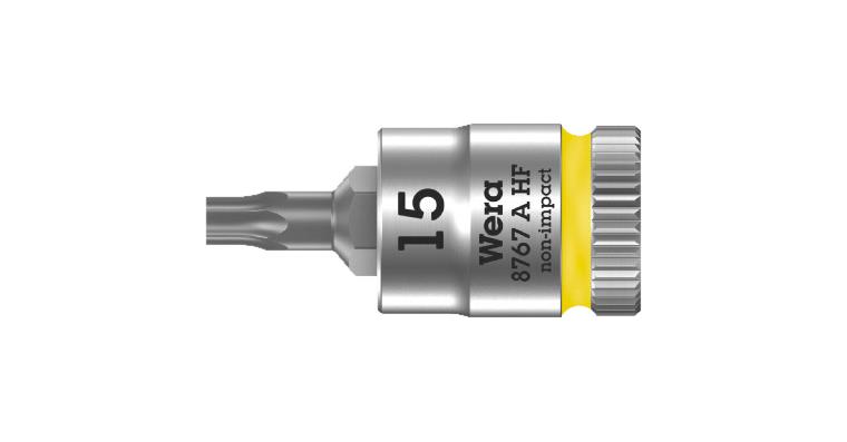 1/4 inch TX® screwdriver bit T 15 with holding function