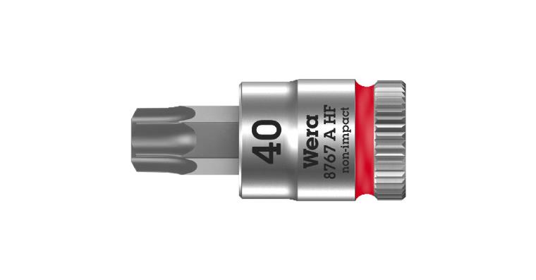 1/4 Zoll TORX®-Schraubendreher-Einsatz T 40 mit Haltefunktion