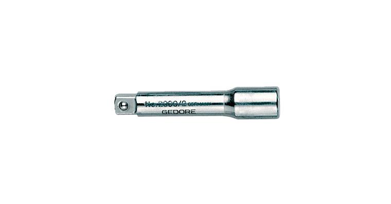 1/4 inch extension length 55 mm chrome-plated CV steel