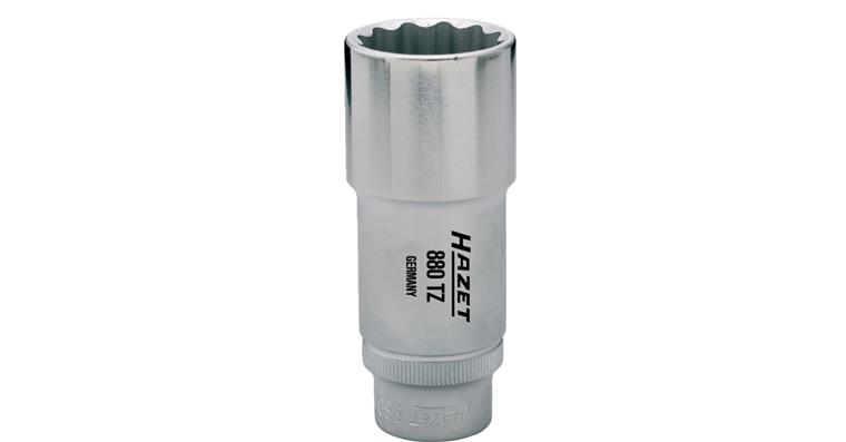 3/8 Zoll 12kant Steckschlüssel-Einsatz lang CV-Stahl SW 17 mm