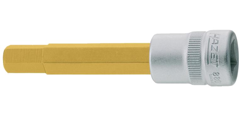 HAZET screwdriver bit 6 mm 3/8' for hexagon socket screws