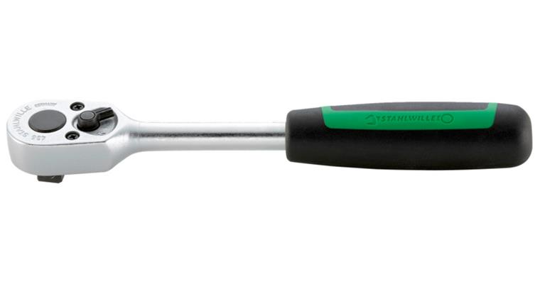 3/8 Zoll Hebel-Umschaltknarre DIN 3122/ISO 3315 30 Zähne Länge 193 mm