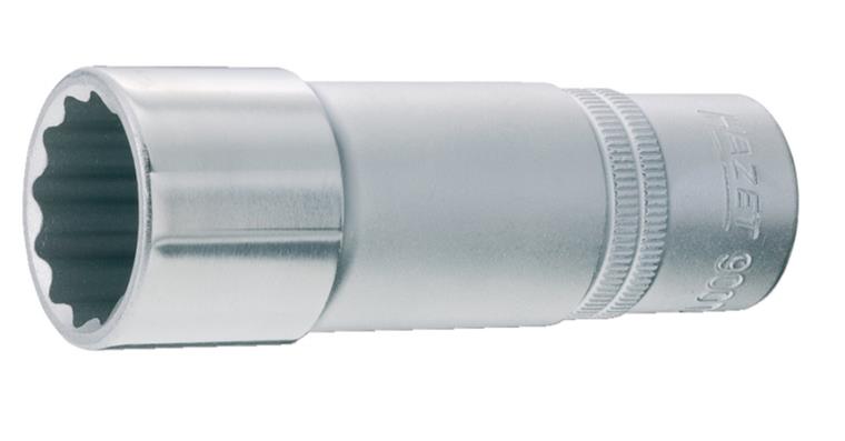 1/2 Zoll 12kant Steckschlüssel-Einsatz lang DIN 3124 CV-Stahl SW 11 mm