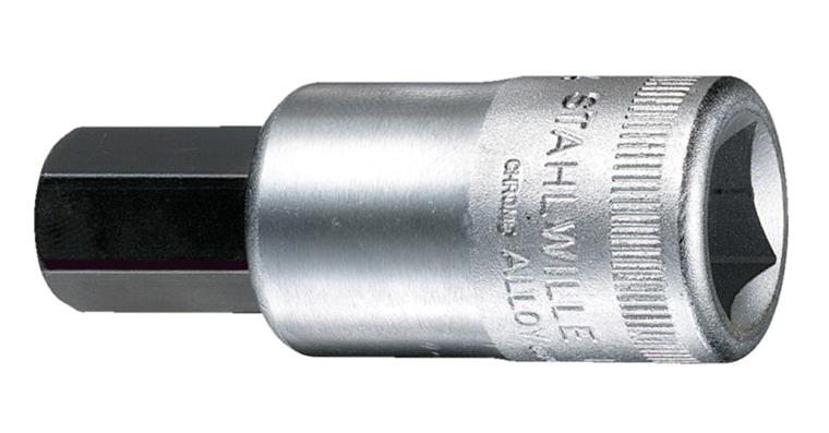 1/2 inch hexagon screwdriver bit chrome-alloy steel AF 8 x 60 mm