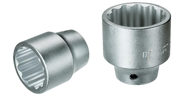 1 inch bi-hexagon socket V31CrV3 steel AF 80 mm