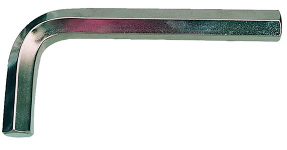 INBUS® 6kant-Stiftschlüssel DIN 911 schwarz 59CV4-Stahl SW 6 mm