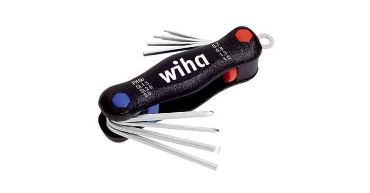 Stiftschlüssel-Satz Mini PocketStar 8teilig Innensechskant/Schlitz/Kreuz PH