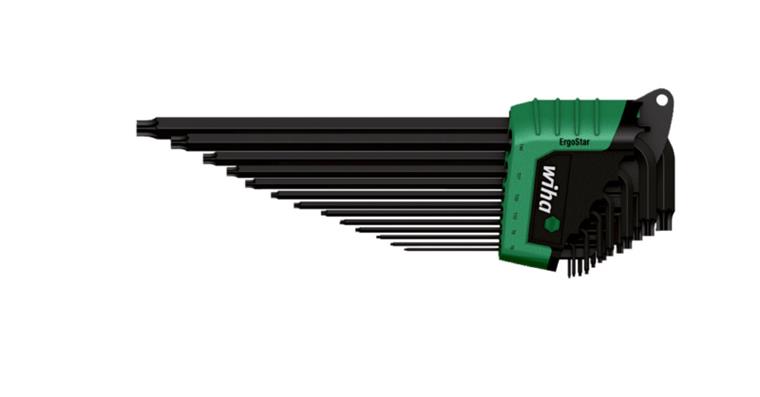 TX® pin wrench set MagicSpring® 13 pieces T 5-45 in ErgoStar holder