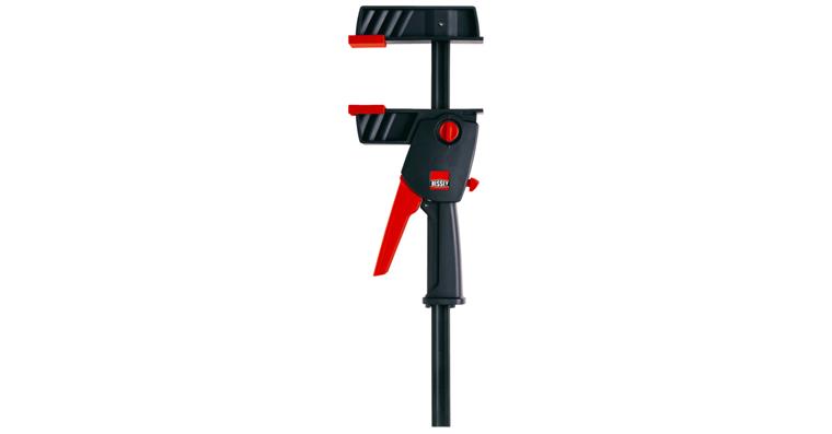 Screw clamp DuoKlamp, clamping width x overhang 650x85 mm + soft pads