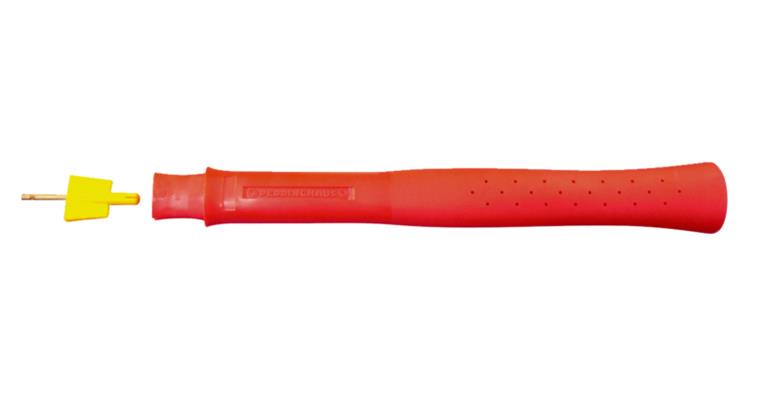 Plastic Ultramide handle with wedge and pin for machinist's hammer 800 grams