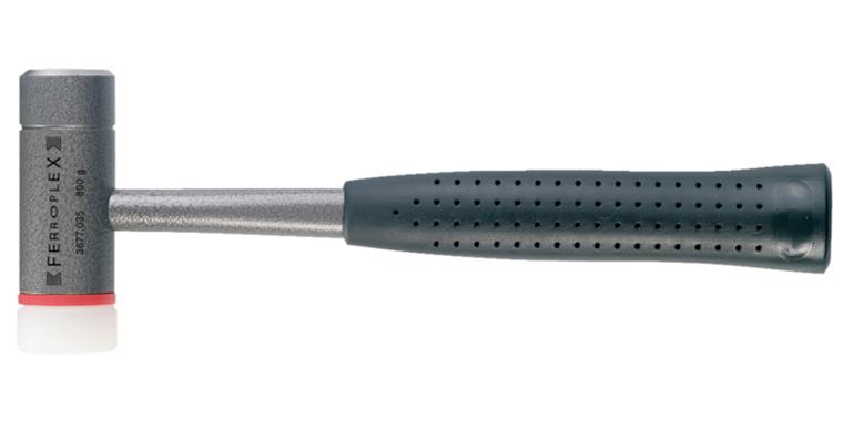 1054197101 FERROPLEX hammer, machinist's and soft-face hammer head steel and nylon 600 g
