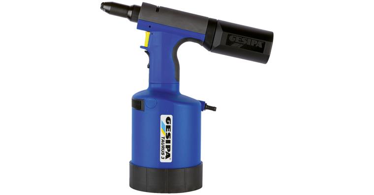 Pneumatic-hydraulic blind rivet gun TAURUS®2 aluminium/steel up to 6 mm dia.