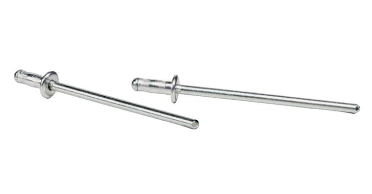 Blindniete Poly®Bulb Alu/Stahl 4,8x16 mm Flachrundkopf Pack=500 St.