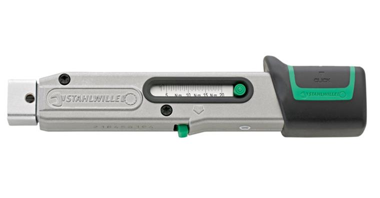 Torque wrench for plug-in tools 9x12 mm 4-20 Nm type 730/2 Quick