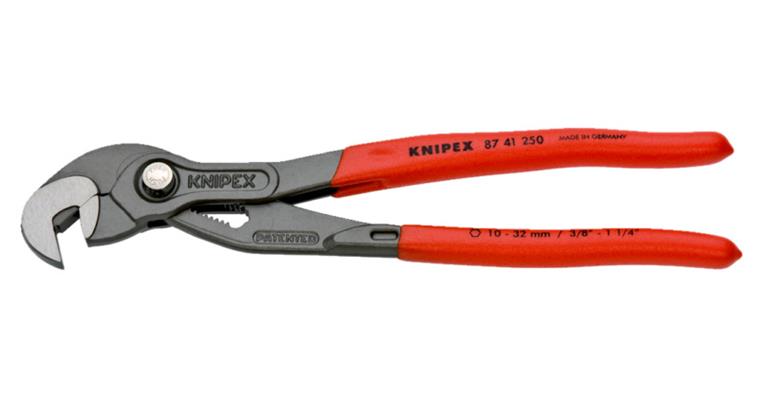 1056858101 Schraubzange Greif-Cobra 250 mm 10-32 mm durchgestecktes 15fach Rastengelenk