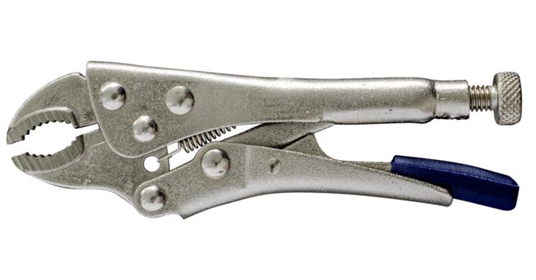 1056920103 Locking pliers CV steel 100 mm jaws oval AF up to 20 mm