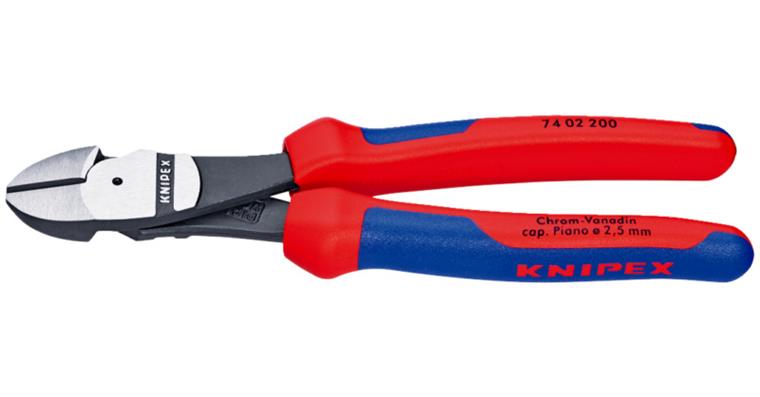 KNIPEX Kraft-Seitenschneider 140 mm mit Zweikomponentengriff