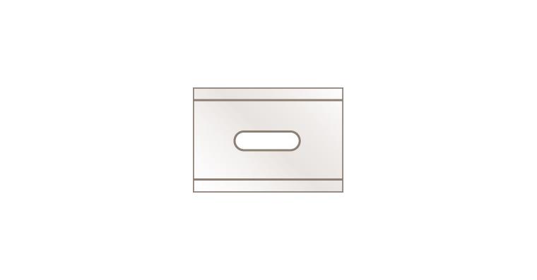 Spare blades 10 pieces for film cutter Secumax 320 art. no. 62025 108