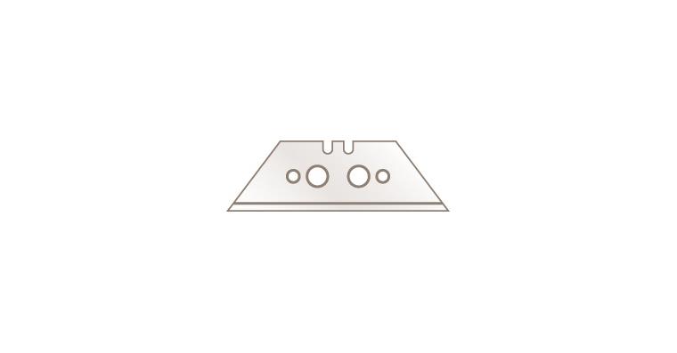 Repl. blades for safety knives cat. no. 62036 101-102, 106 pack=10 pieces