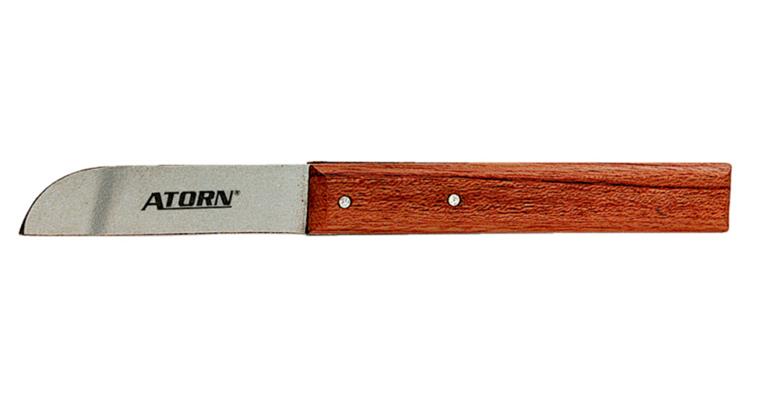 ATORN lead or work knife with wooden handle