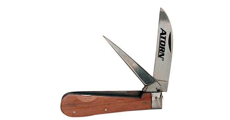 ATORN Kabelmesser mit klappbarer Klinge und Vorreisser