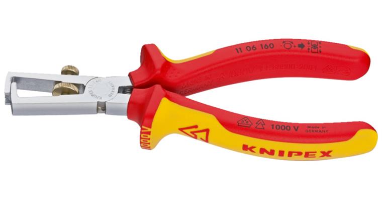 VDE wire-stripping/sheath stripping pliers 160 mm