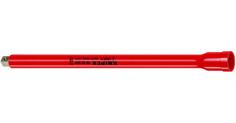 VDE 1/2 inch extension DIN 7434, length 125 mm