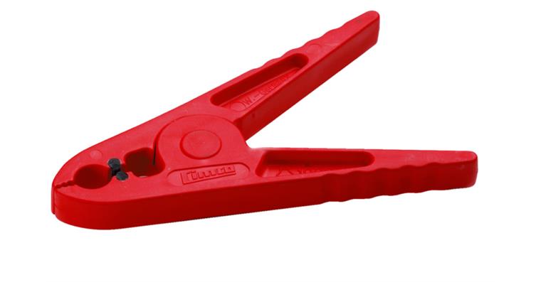 VDE clips for fastening rubber blankets