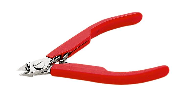 Electronics side cutters, very slim, without bevel 110 mm