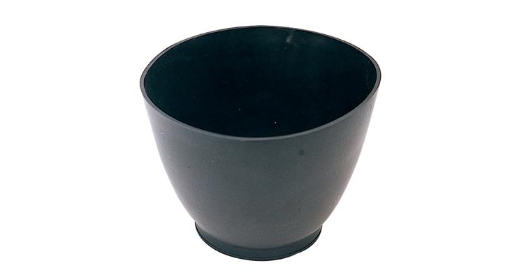 Rubber plaster pot, soft PVC conical 125x90 mm
