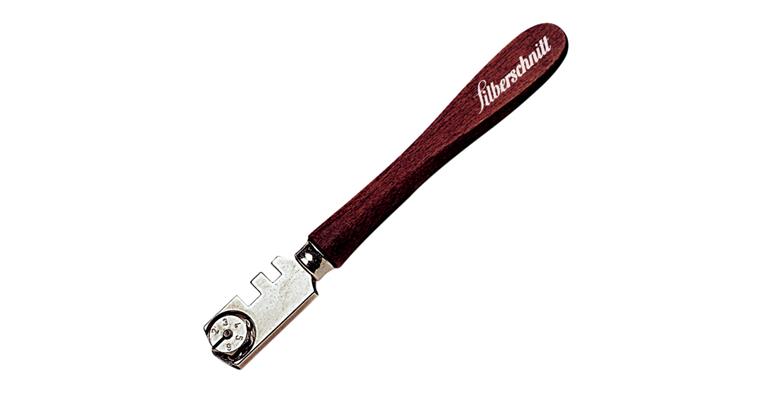 Silver edge glass cutter with 6 cutting wheels for glass thickness 3-10 mm