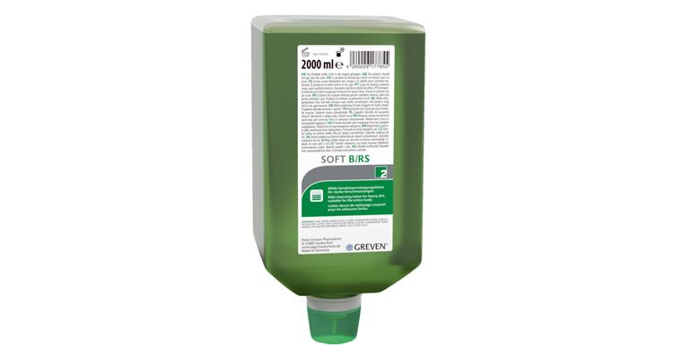 1068024102 Skin-cleans. lotion GREVEN® SOFT B/RS 2000 ml collaps. bottle soap-free perfumed