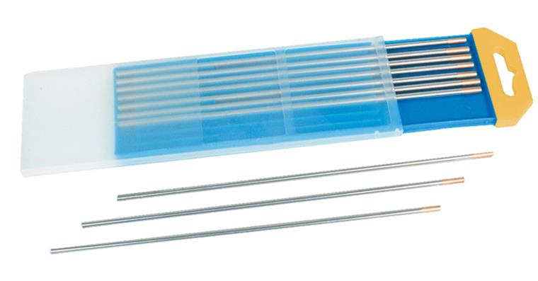 Wolframelektroden Typ Gold 100% strahlungsfrei Ø 1,6 mm L=178 mm Pack=10 Stück