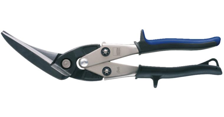 Universal lever sheet metal shears left head sst 280 mm, straight long cuts