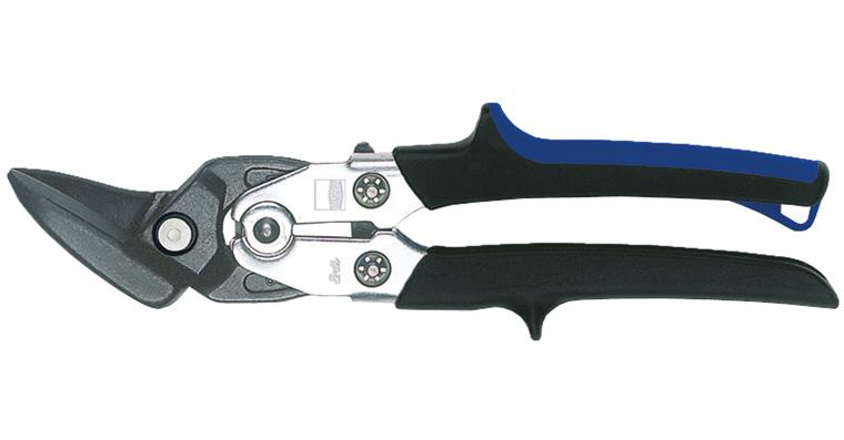 Ideal shears with lever transmission, robust, left, stainless steel 260 mm