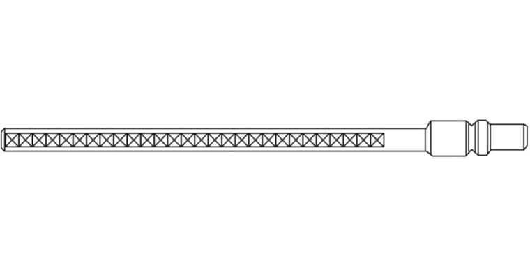 Klingenhalter E für alle rotierenden Klingen mit Schaft-Ø 3,2 mm