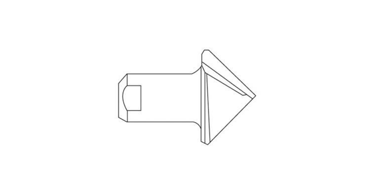 Replacement countersink type C 20 HSS, 90° diameter 20 mm