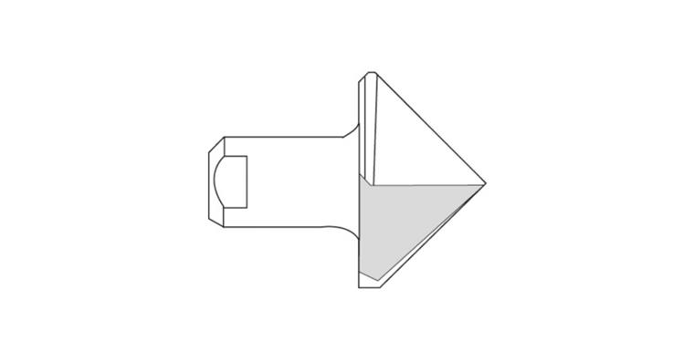 Replacement countersink type C 30 HSS, 90° diameter 30 mm