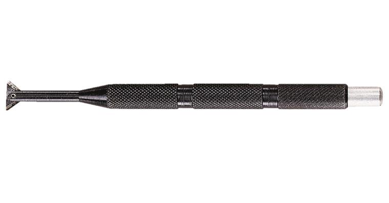 Reverse deburring tool, swivelling HSS blade RC1000 for dia. 3.5-5 mm