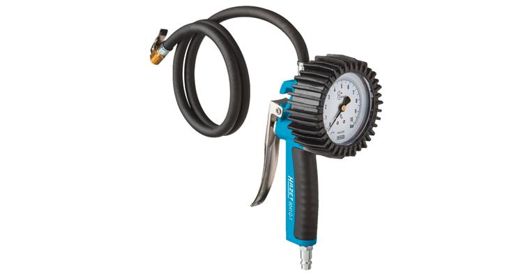 Pneu. tyre inflator measuring instrument 9041G-1 calibrated, meas. range 0-10bar