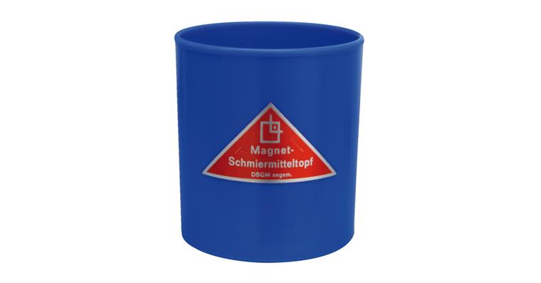 Magnet-Schmiermitteltopf HöhexBreite 80x80mm Fassungsvermögen 250ml