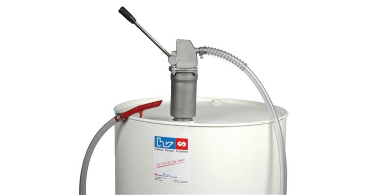 Mehrzweckpumpe MZE-04 für  200 l-Fässer l/Hub 0,4 Gewicht ca. 2,2 kg